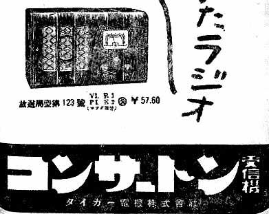 �R���T�[�g���@�^�C�K�[�d�@�������